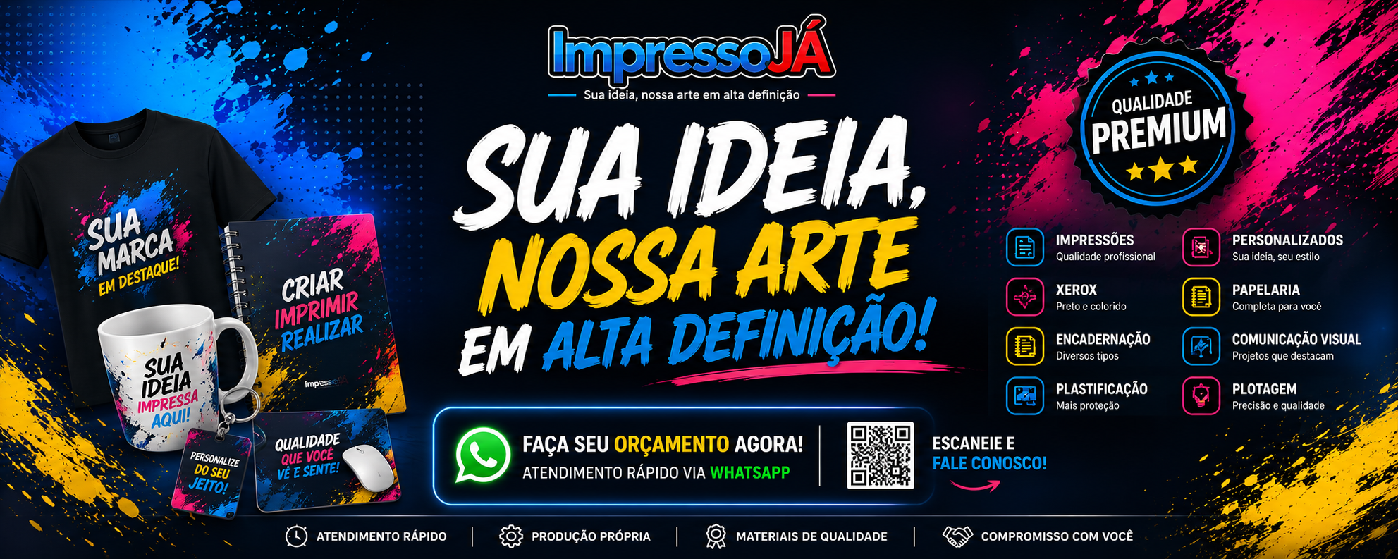 ImpressoJá - Sua ideia, nossa arte em alta definição